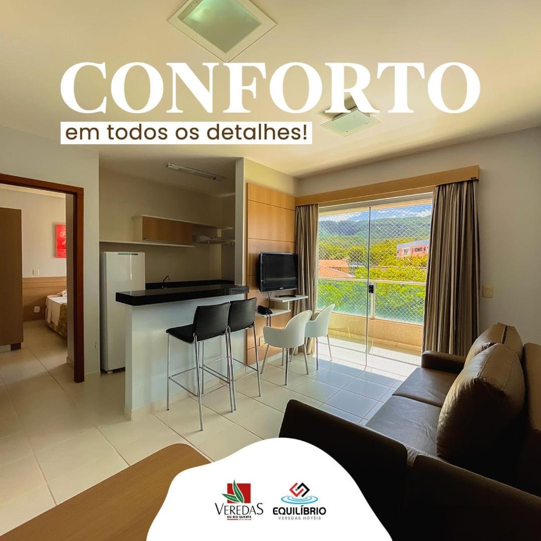 Veredas Rio Quente Flat Екстериор снимка